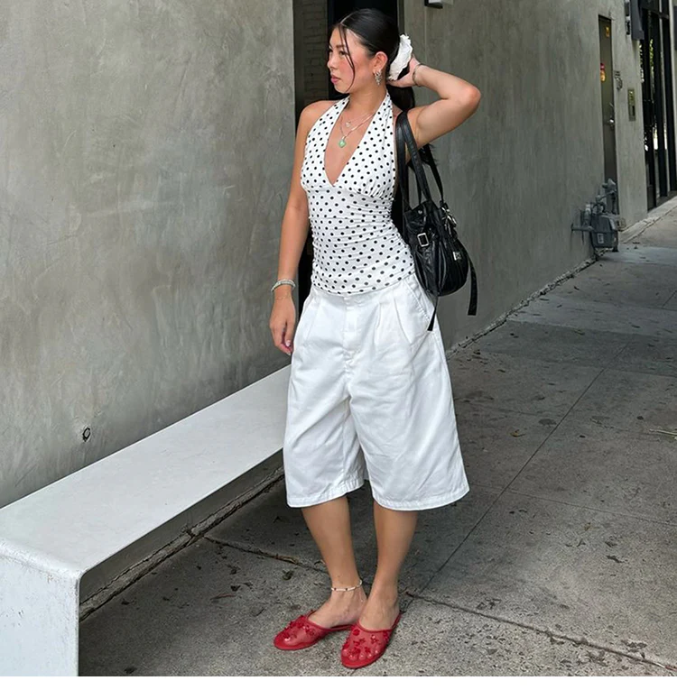 Vintage Polka Dot Tank Top - Image 5