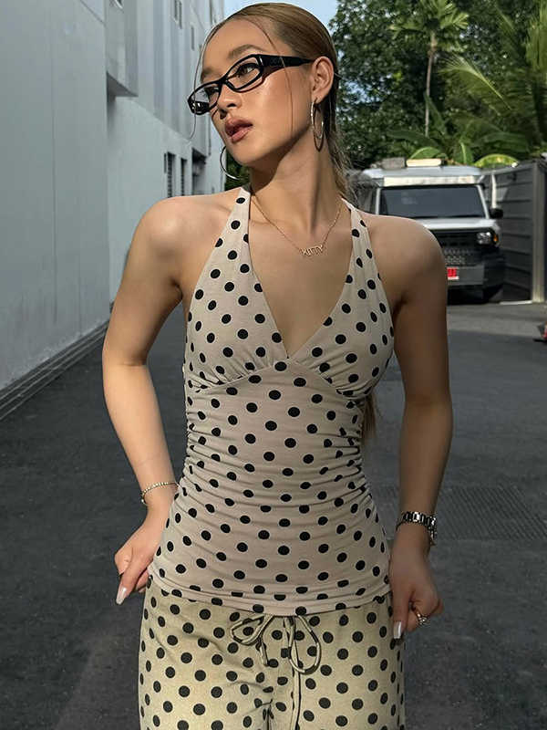 Vintage Polka Dot Tank Top - Image 6