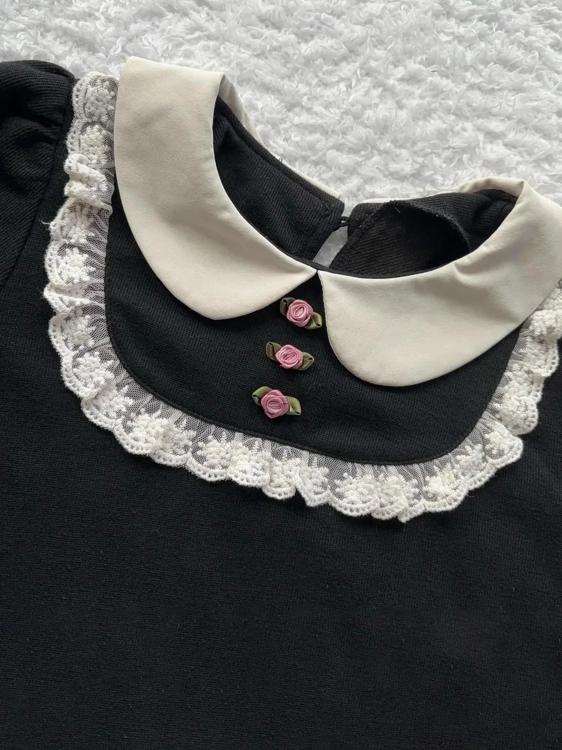 Vintage short slim fit cotton top - Image 3