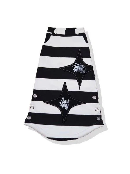 vintage striped long skirt - Image 3