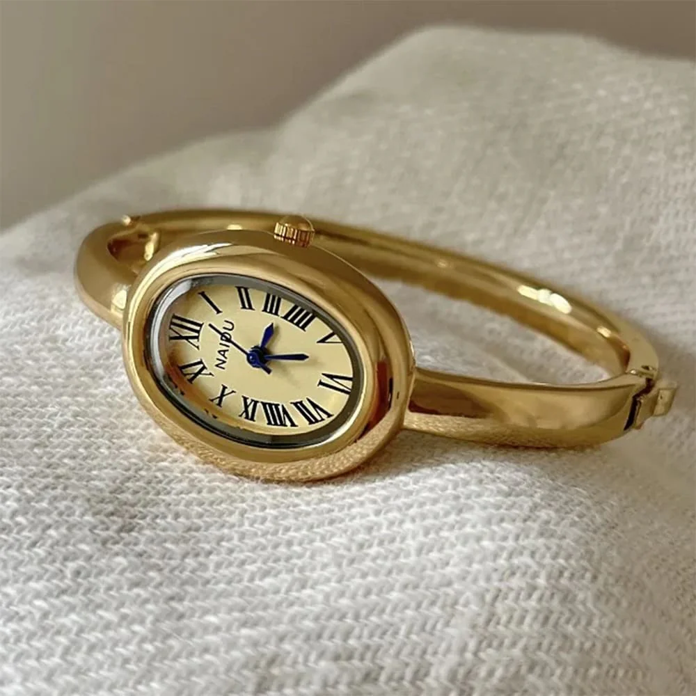 Vintage Style Oval Watch Bracelet - Image 3