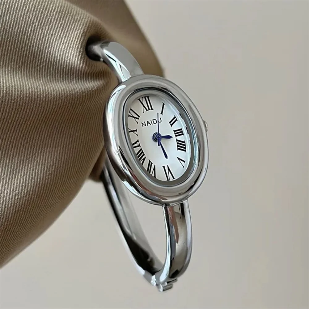 Vintage Style Oval Watch Bracelet - Image 6