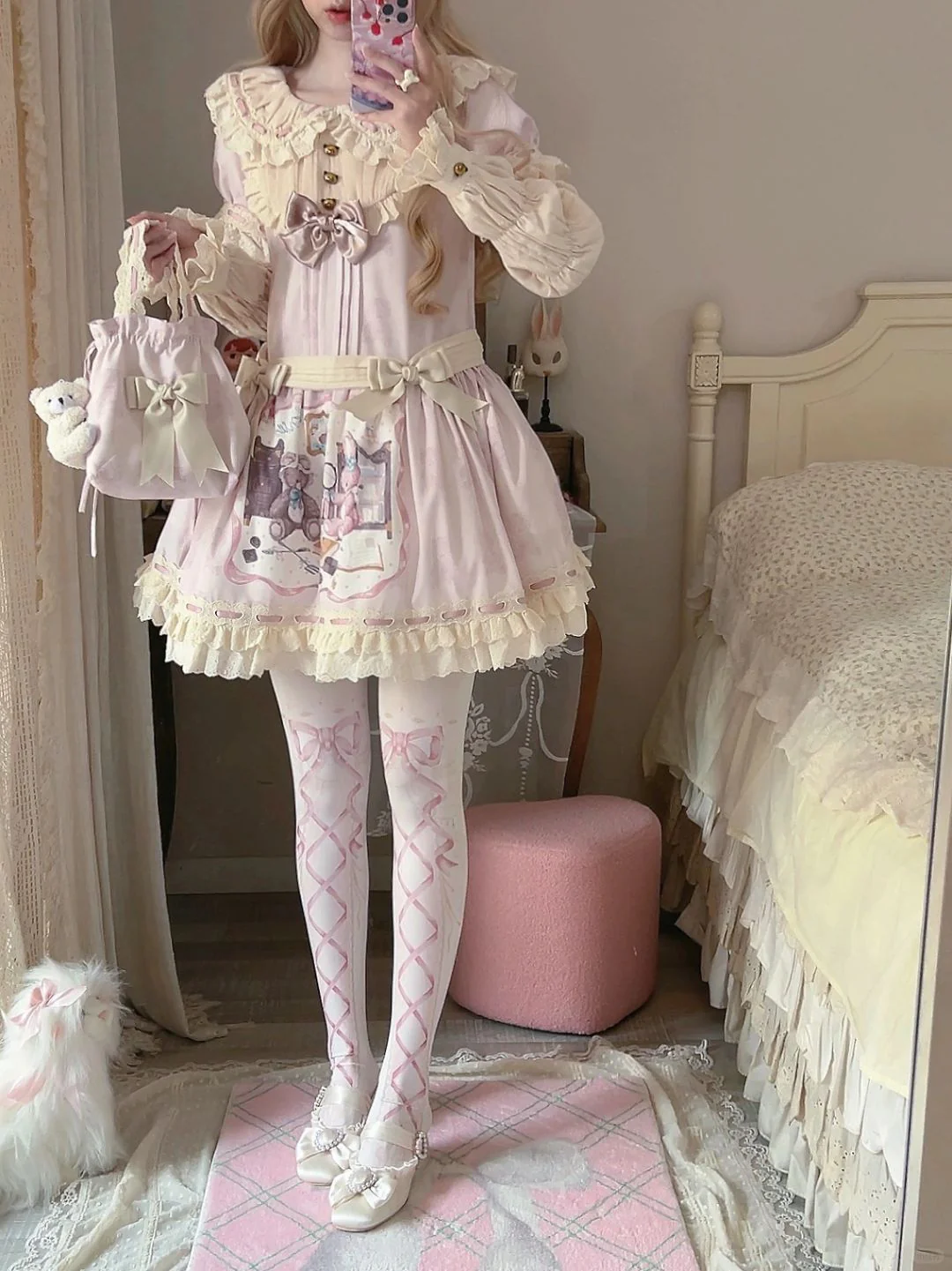 Vita Bear Lolita Dress - Image 2