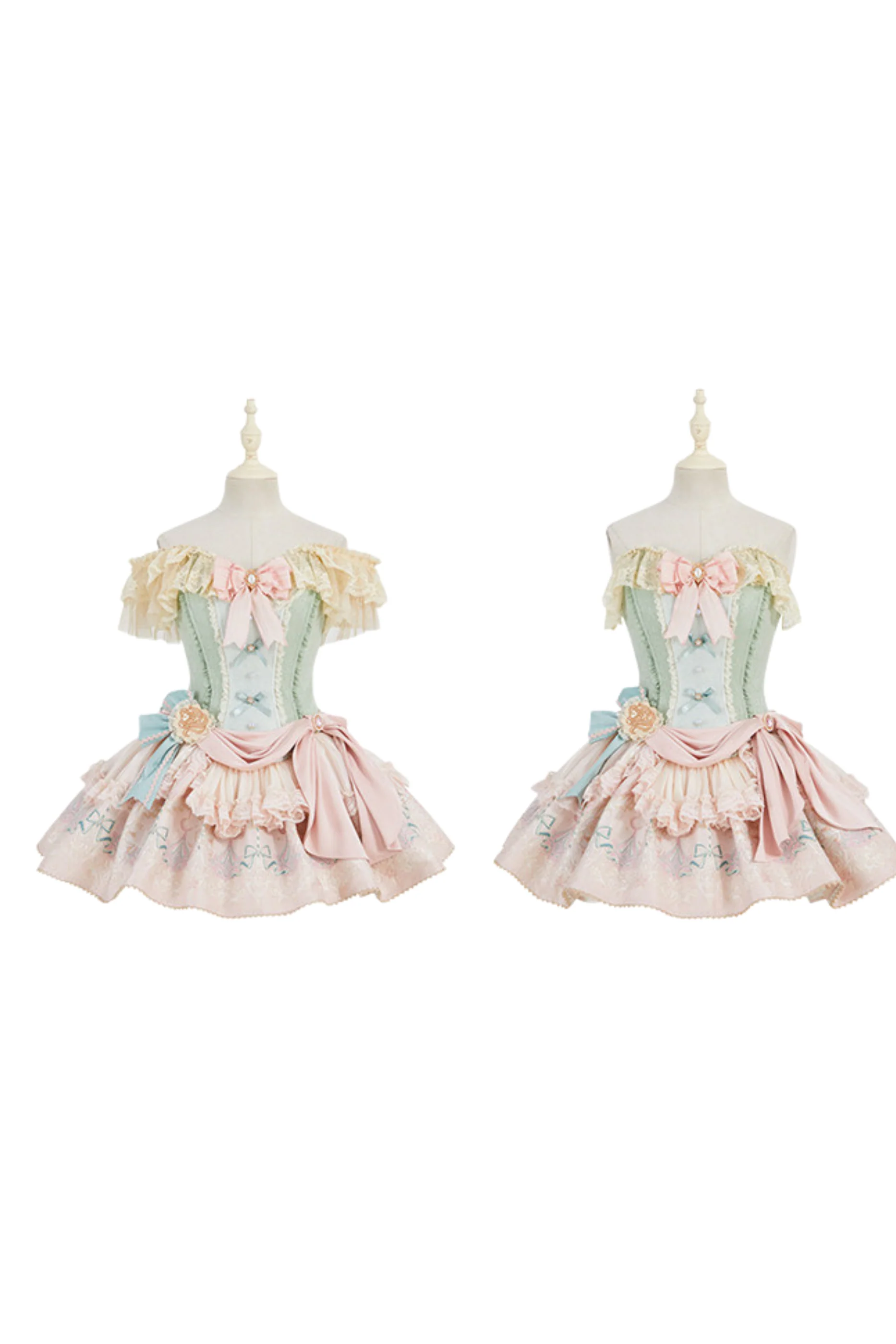 Little Dia Sweet Lolita Dress + BNT + Neck Accessories - Image 15