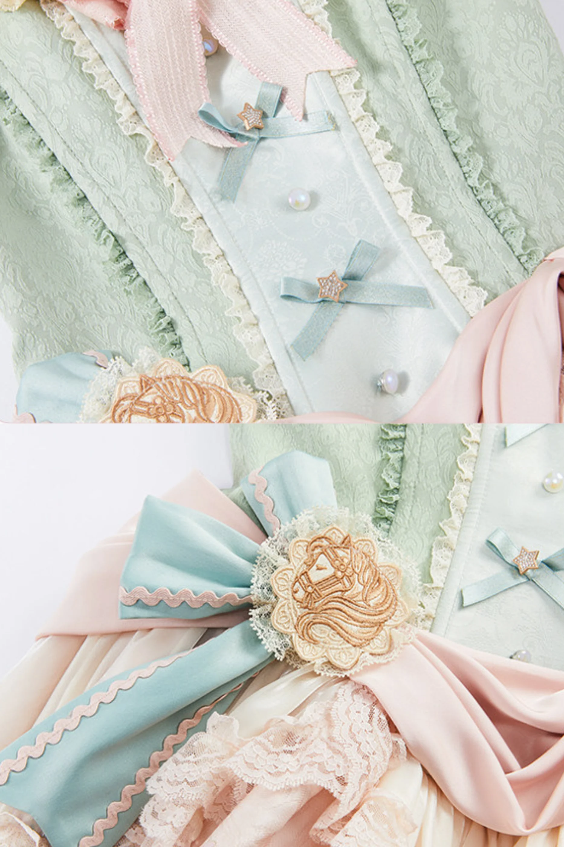 Little Dia Sweet Lolita Dress + BNT + Neck Accessories - Image 22