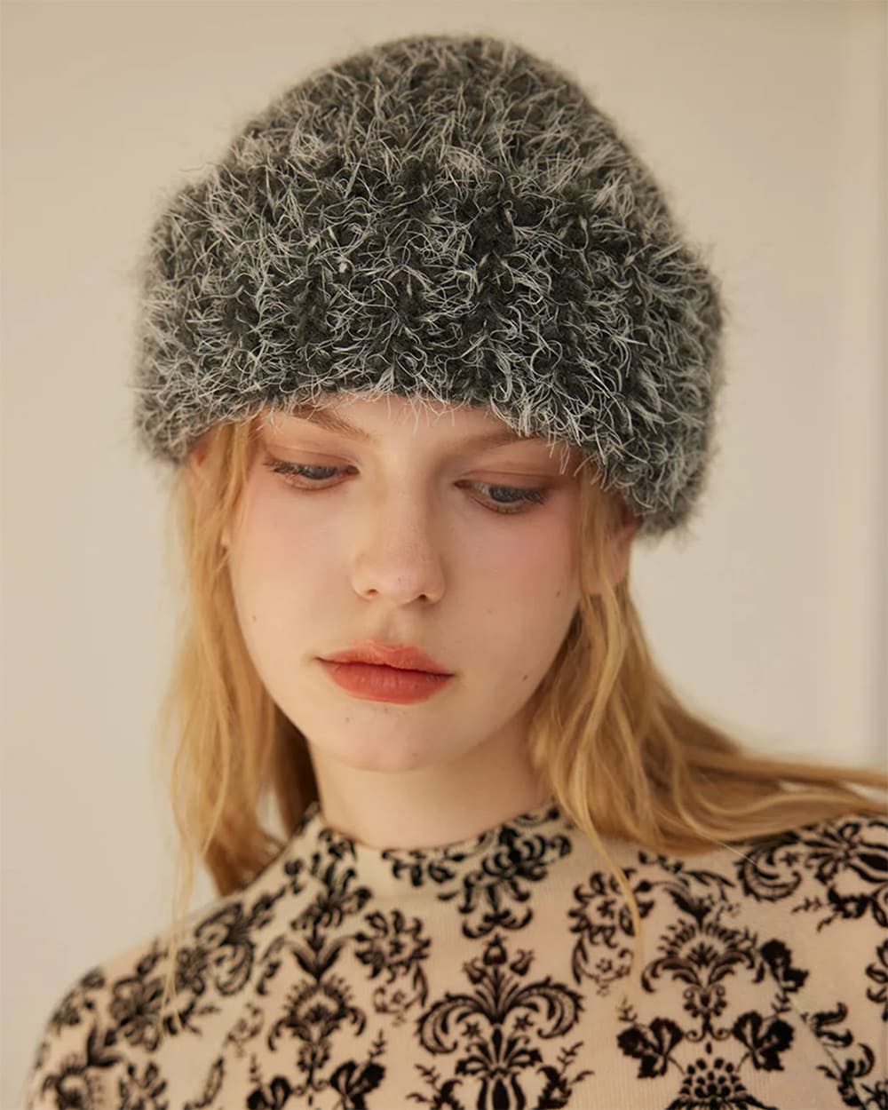 Warm Vibes Fuzzy Knit Beanie - Image 4