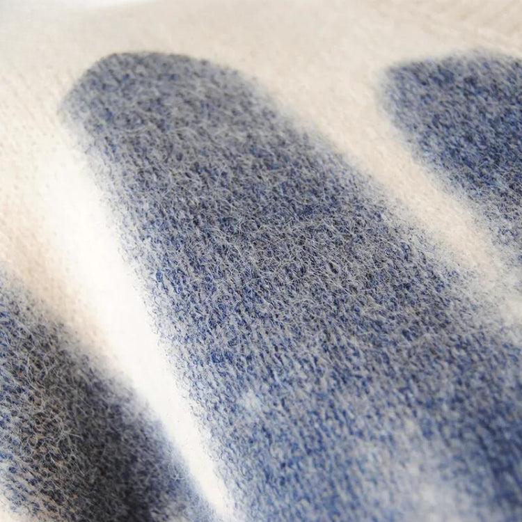 Wavy Line Design Knitted Sweater - Image 6