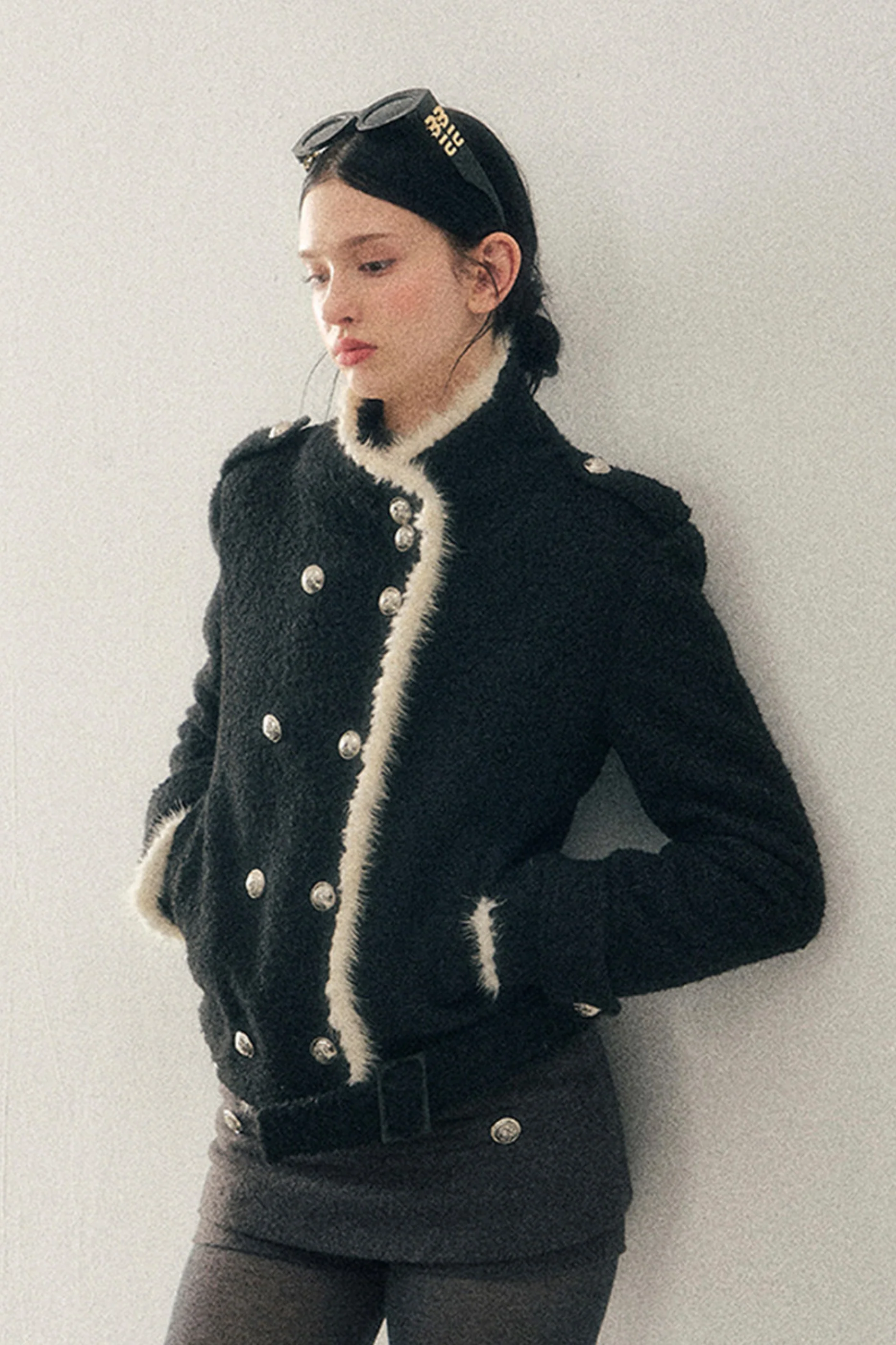 Chic Edgy Double Coat - Image 14