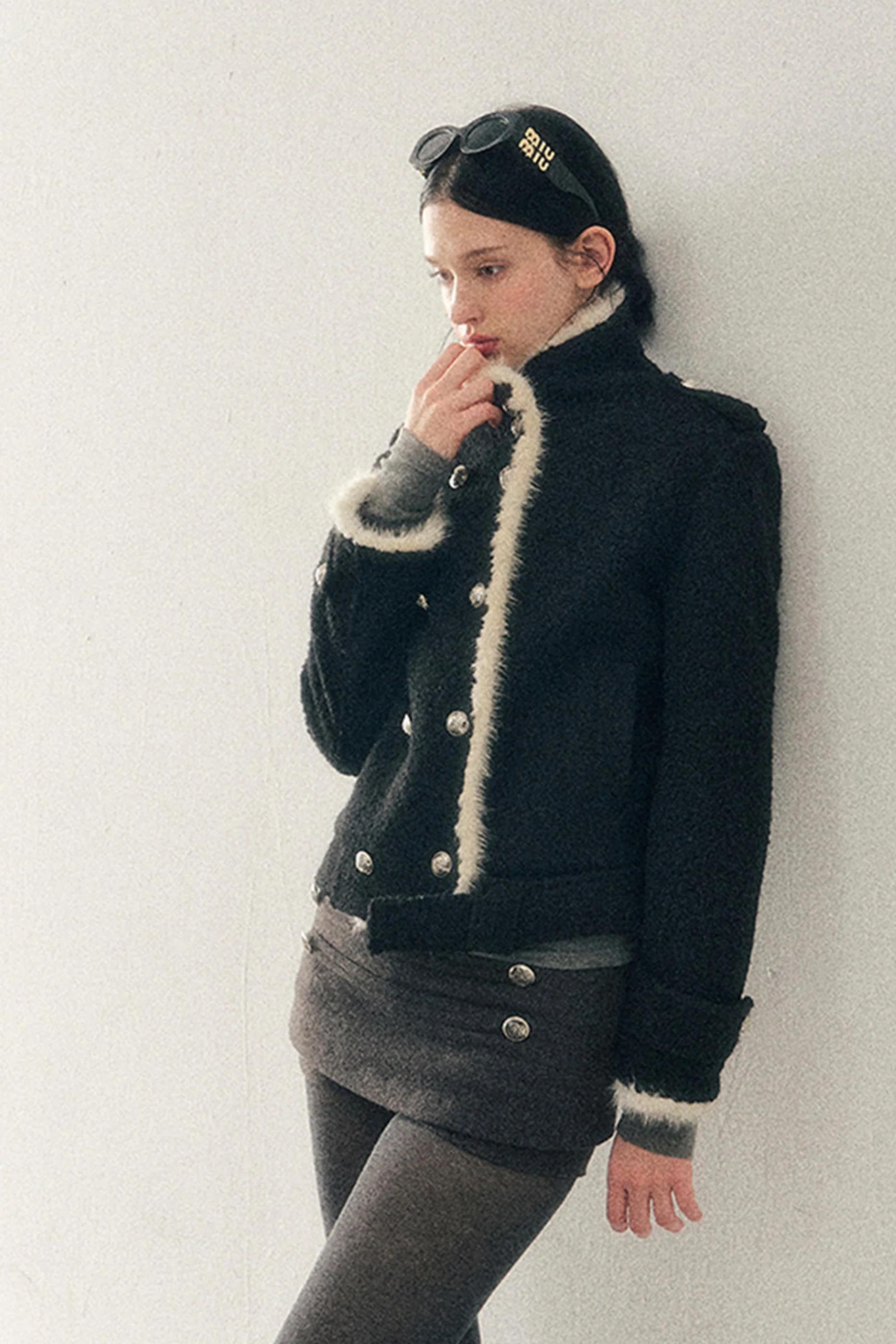 Chic Edgy Double Coat - Image 11