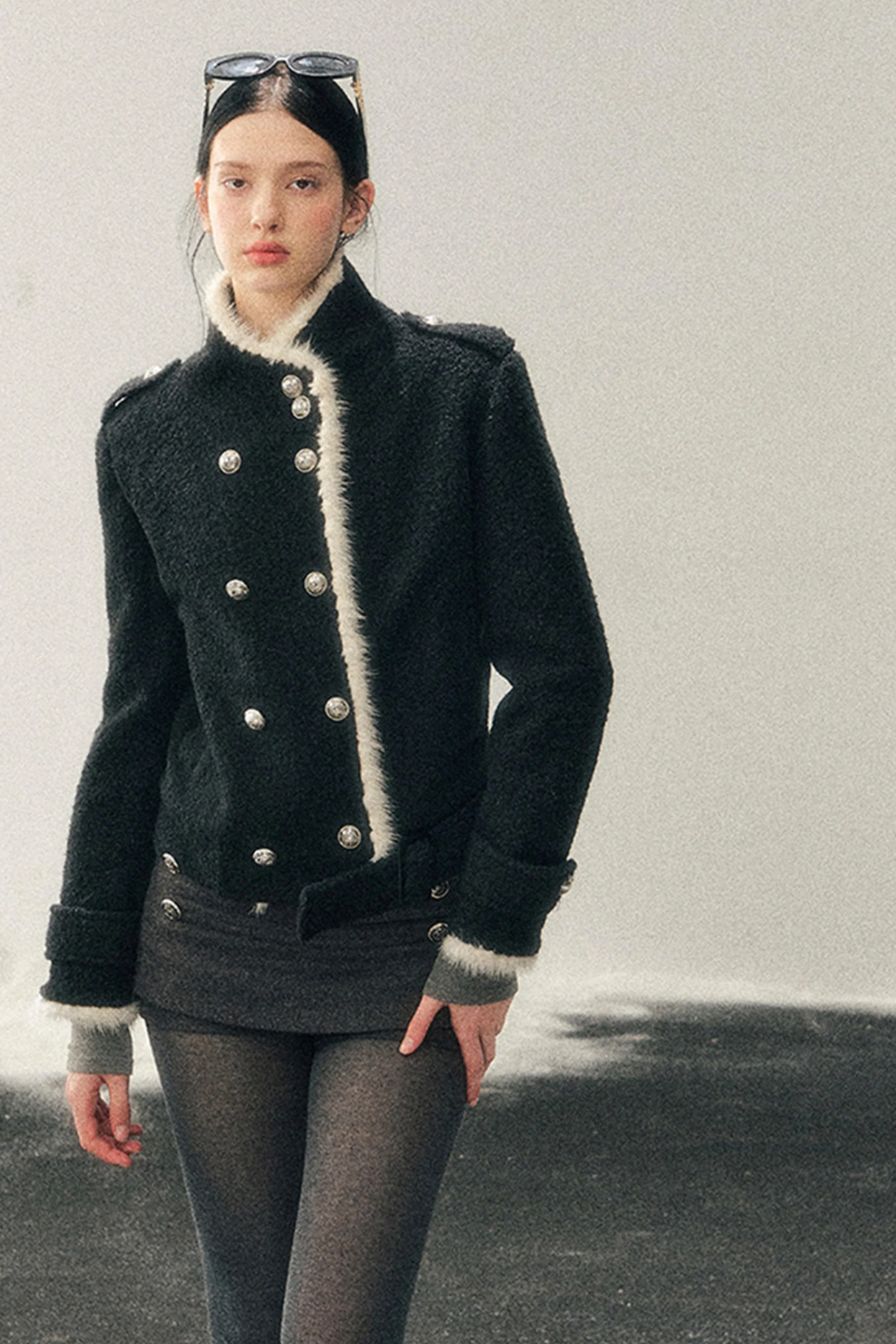 Chic Edgy Double Coat - Image 7