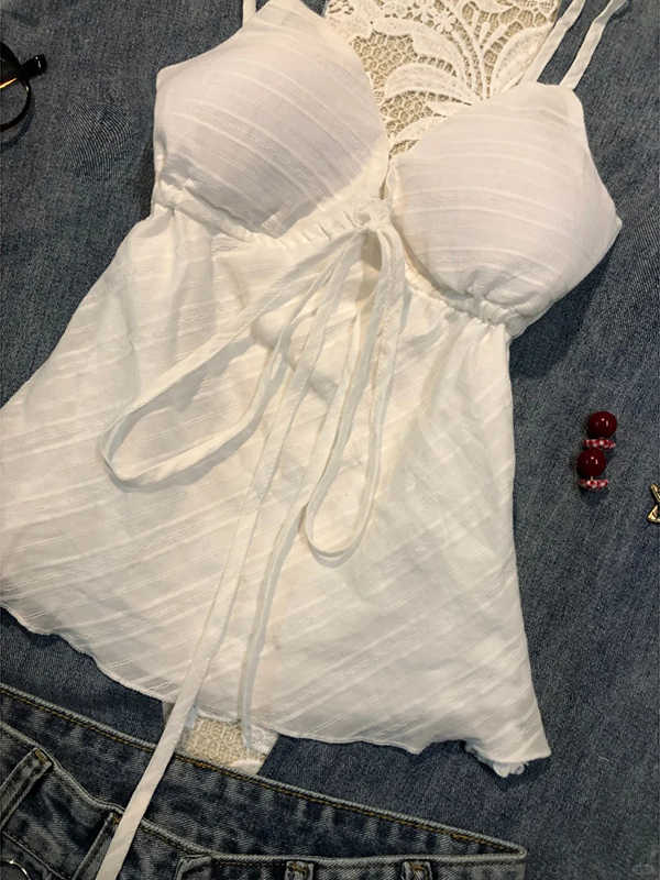 White Bow Tie Vest - Image 4