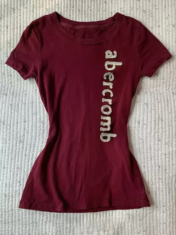White Letters Right Shoulder T-Shirt - Image 2