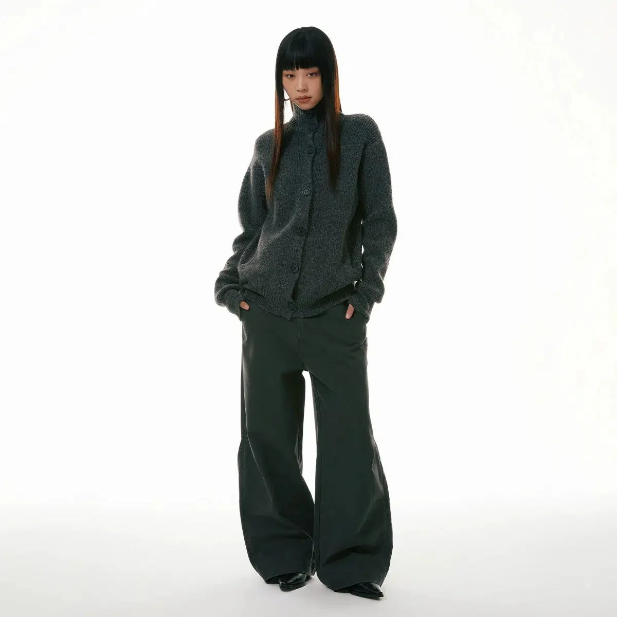 Wide Leg Cut Workwear Jeans - Image 2