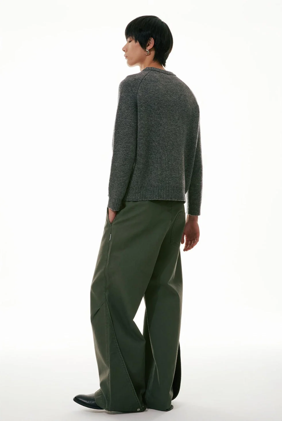 Wide Leg Cut Workwear Jeans - Image 5