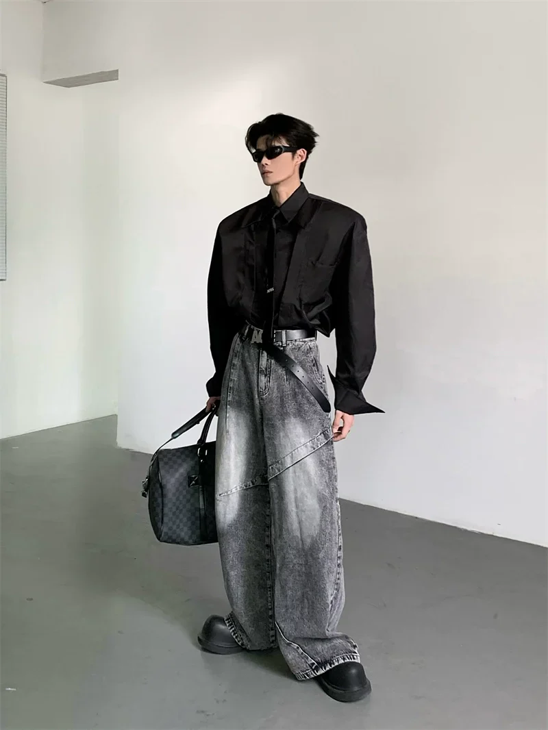 Wide Shoulder Dress Shirt - Image 7