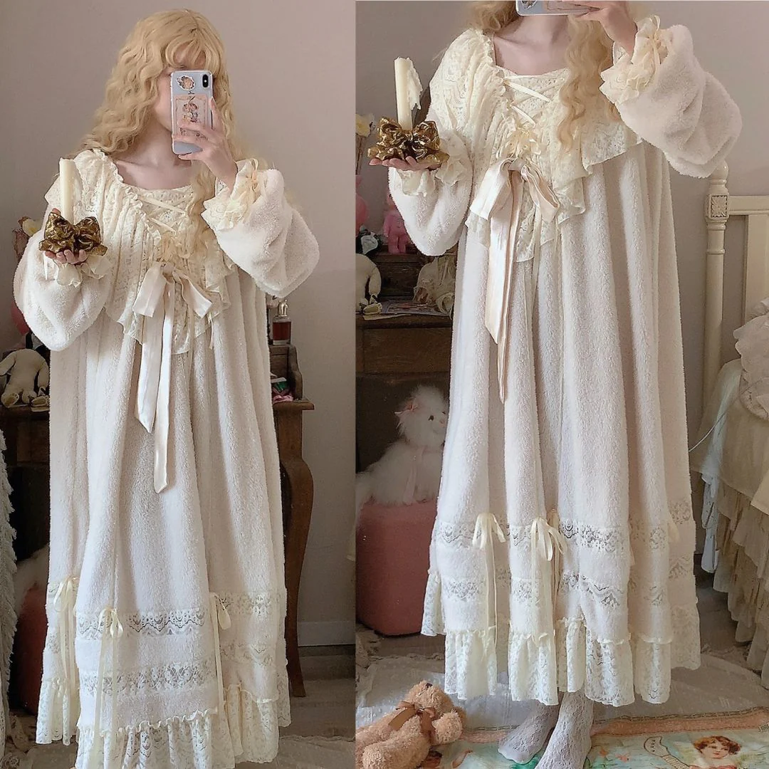 Winter Lolita Nightgown - Image 5