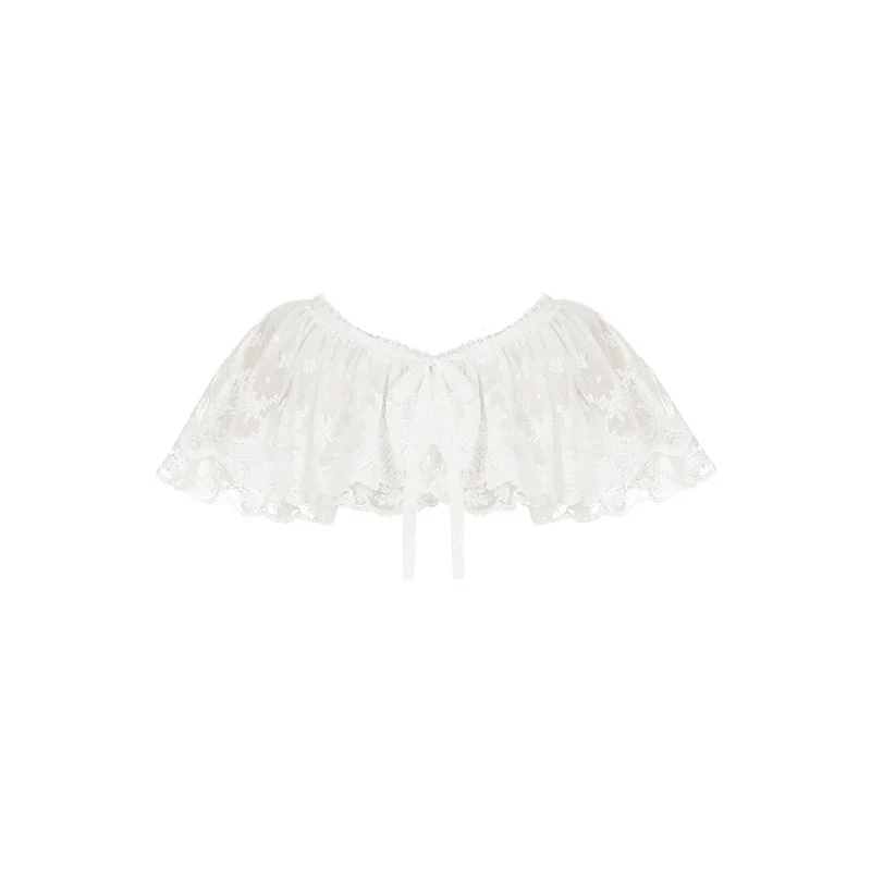 Classic Lolita Shawl 3-Color Versatile Spring Innerwear - Image 16