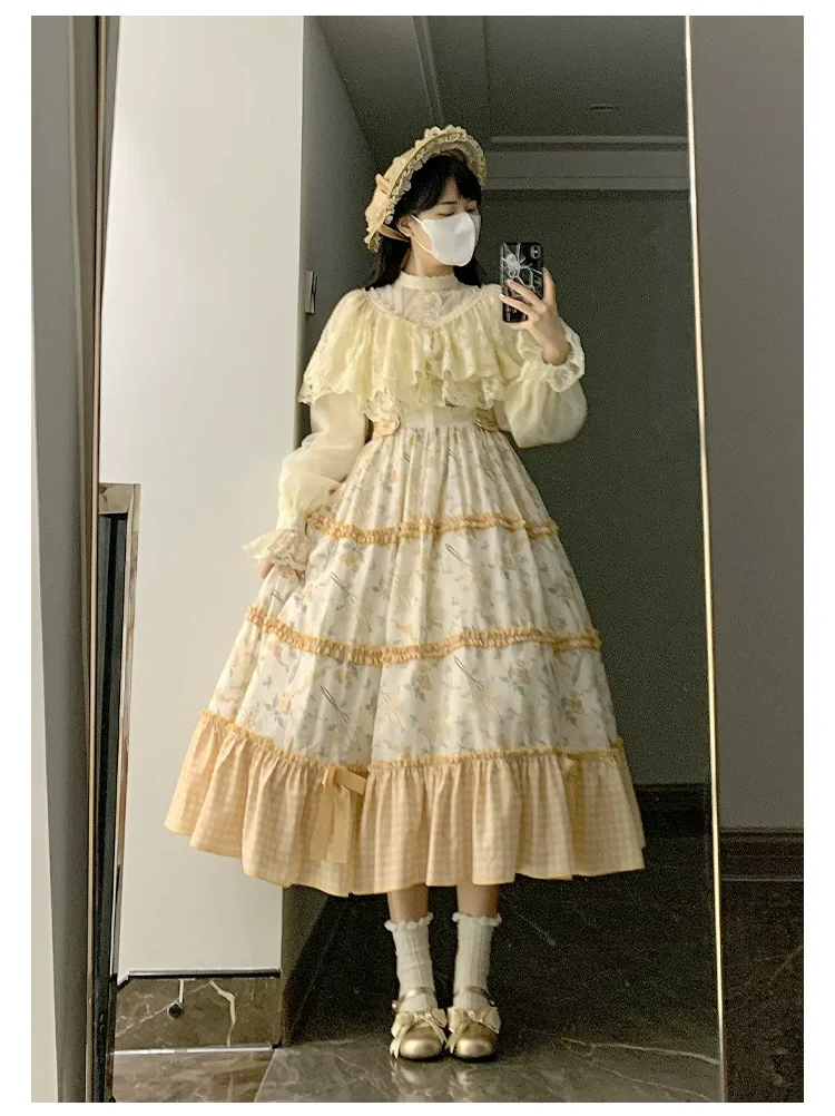 Classic Lolita Shawl 3-Color Versatile Spring Innerwear - Image 18