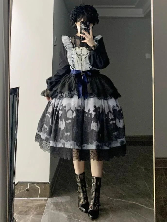 Classic Lolita Shawl 3-Color Versatile Spring Innerwear - Image 28