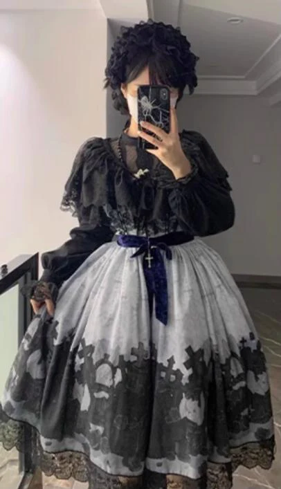 Classic Lolita Shawl 3-Color Versatile Spring Innerwear - Image 29