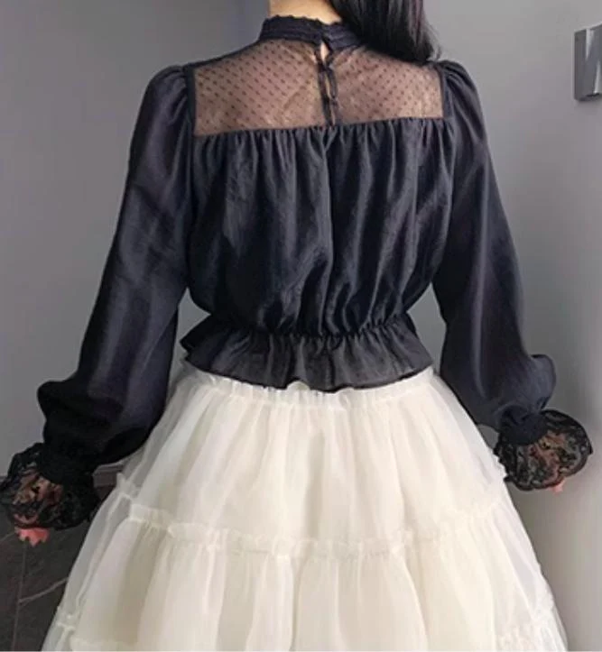 Classic Lolita Shawl 3-Color Versatile Spring Innerwear - Image 32