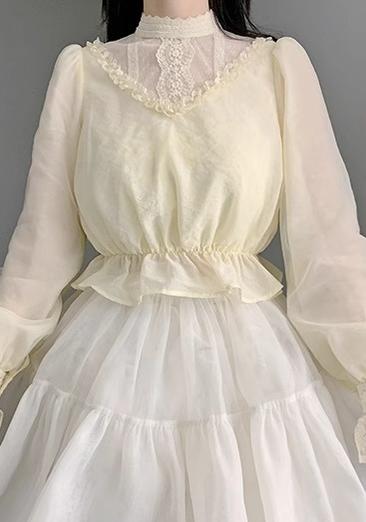 Classic Lolita Shawl 3-Color Versatile Spring Innerwear - Image 4