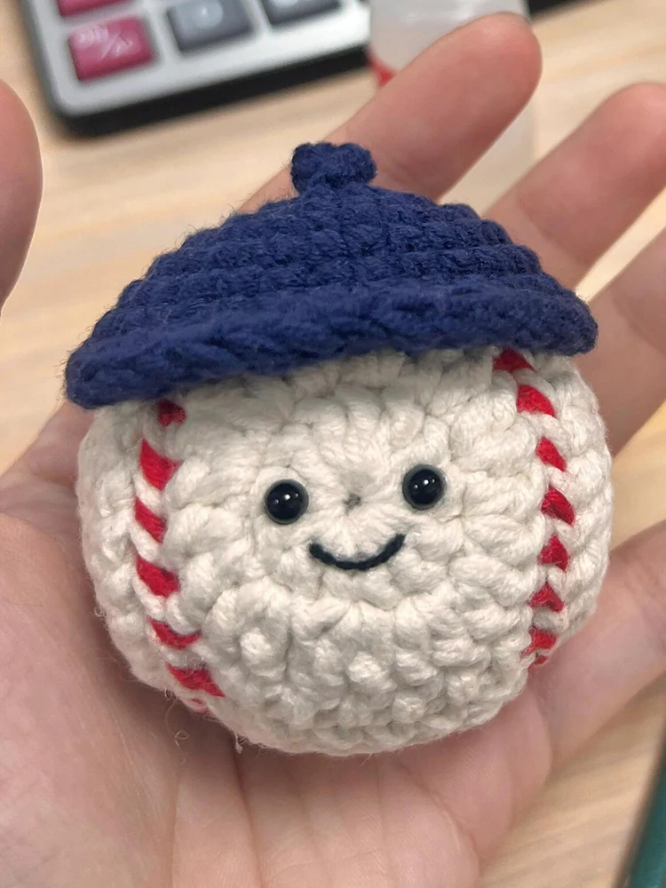 Wool diy baseball doll material package - Image 3