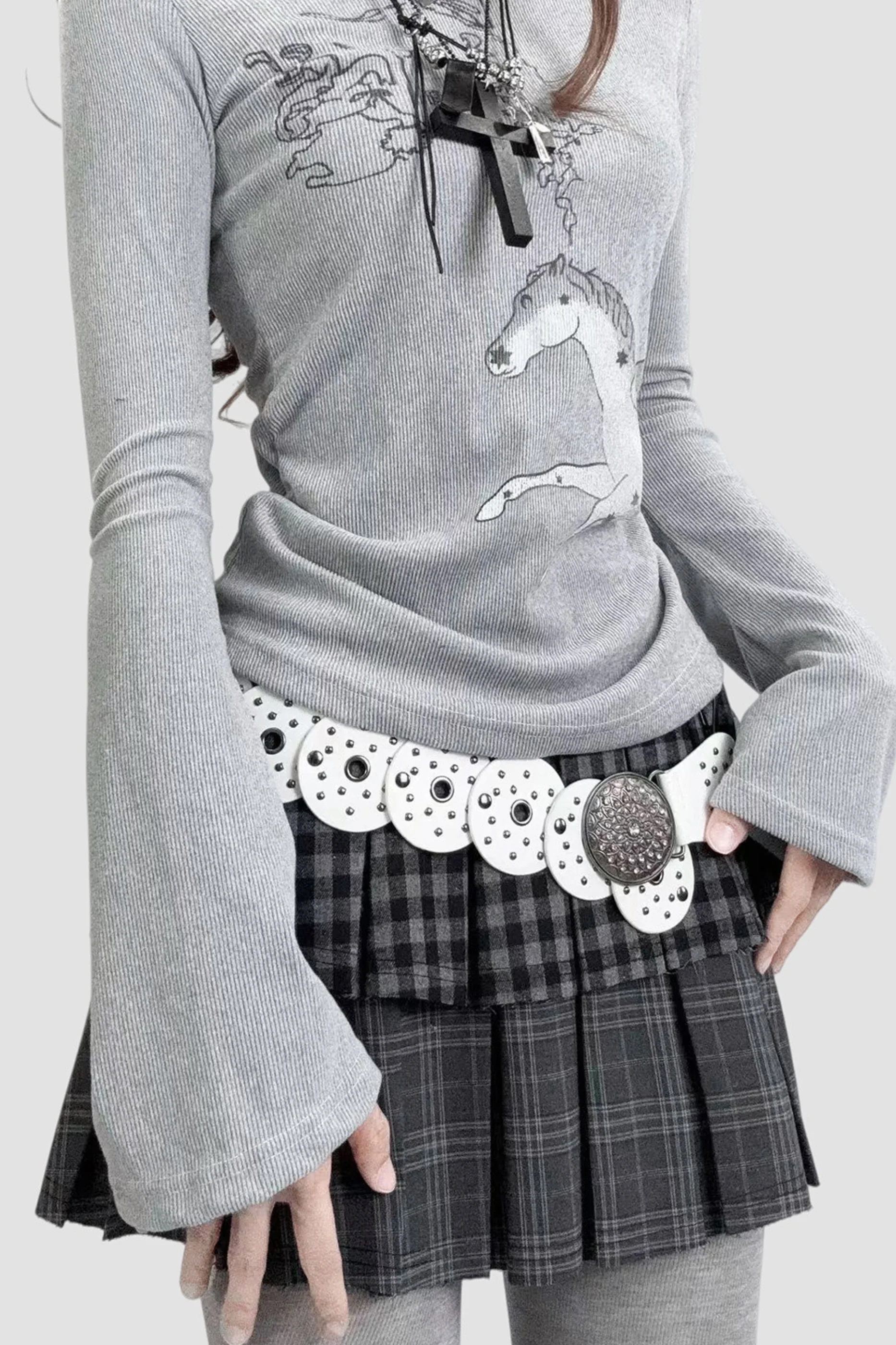 Check Cake Skirt - Image 3