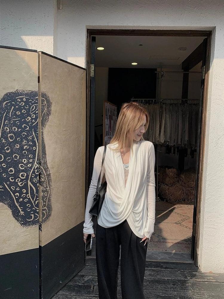 Wrap Lace Blouse - Image 5