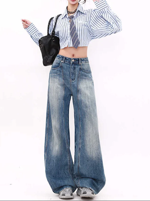 Y2K Banana Scimitar Baggy Jeans - Image 2