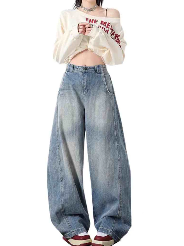 Y2K Banana Scimitar Baggy Jeans - Image 6