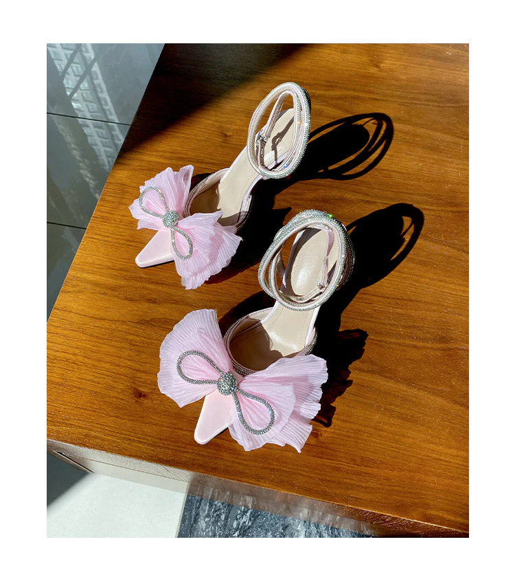 Y2K Barbie Princess Diamond High Heels - Image 8