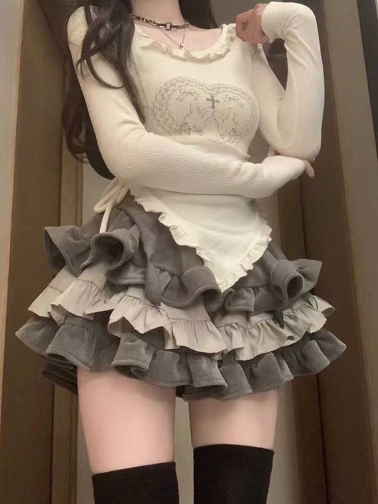 Y2k Cake Puffy Skirt - Image 4