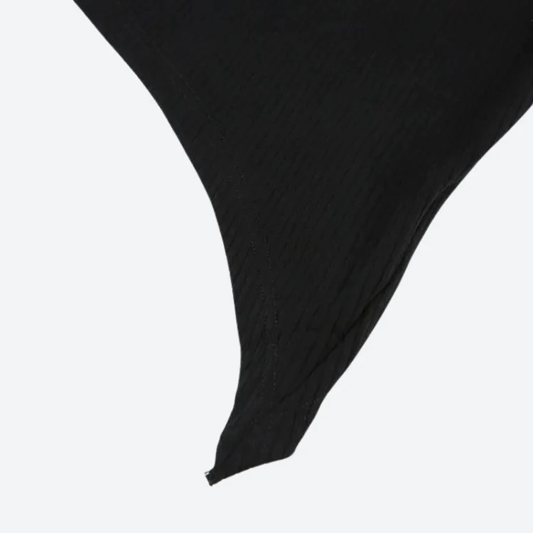 Y2K Corduroy Asymmetric Crop Top - Image 6