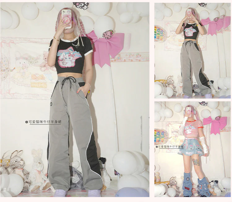 Y2K Cotton Rabbit T-shirt - Image 3