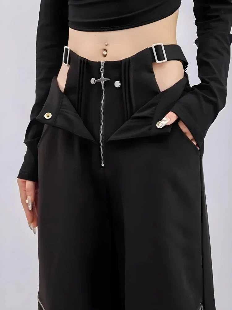 Y2K Cut Out Waist Pants - Image 5