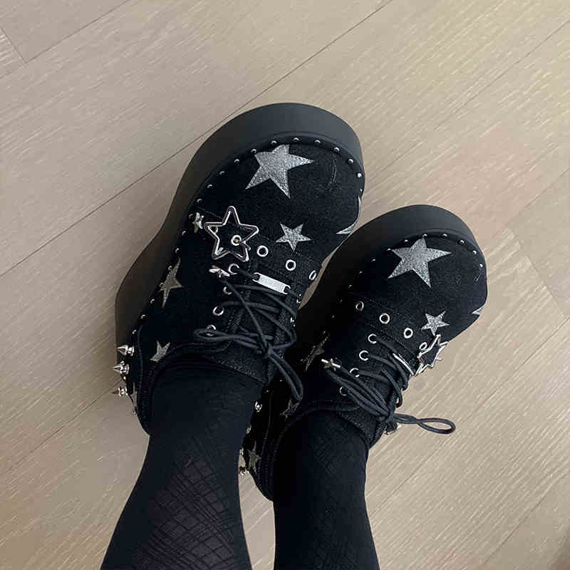 Y2K Goth Punk Shoes - Image 5