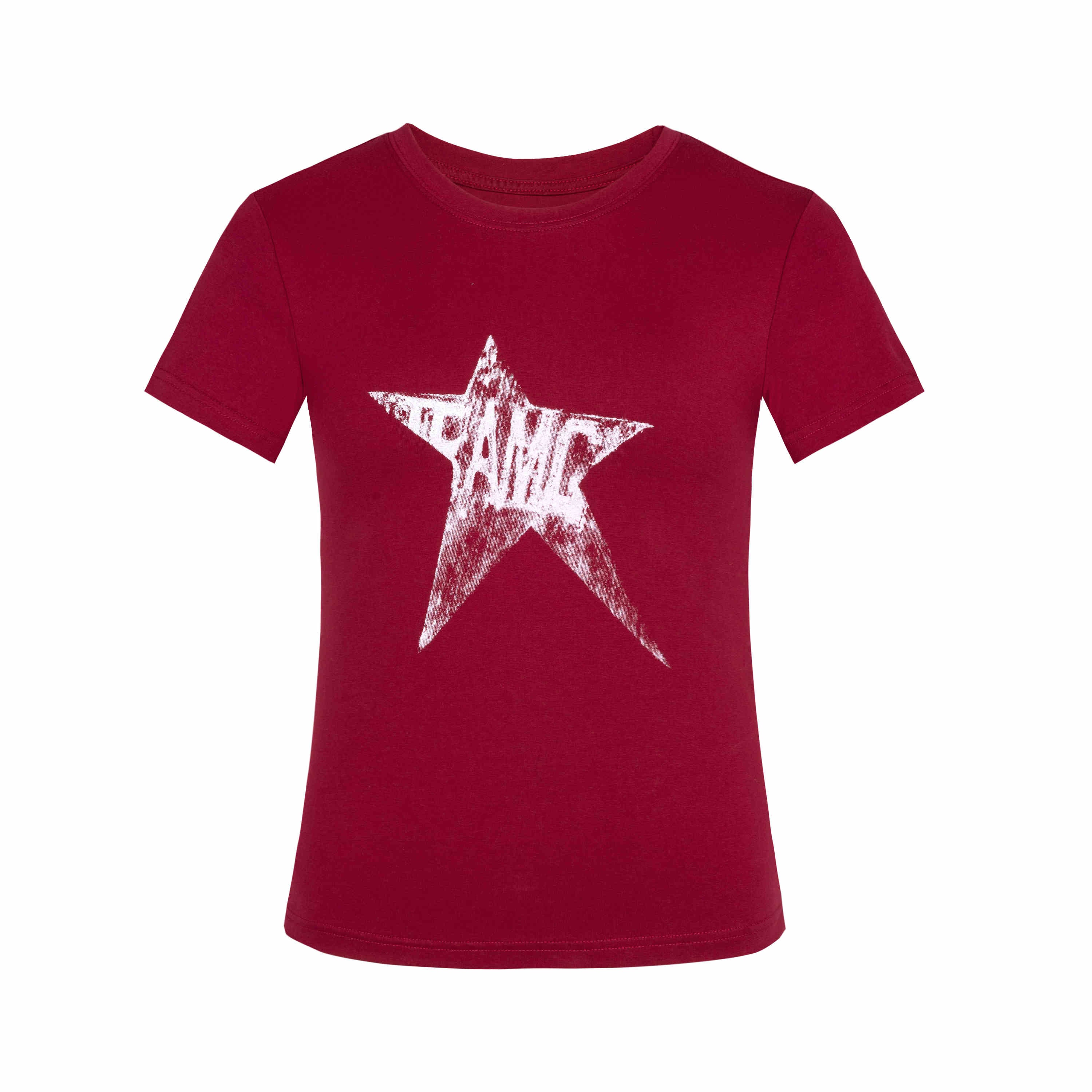Y2K Grunge Cotton Basic Tee - Image 7