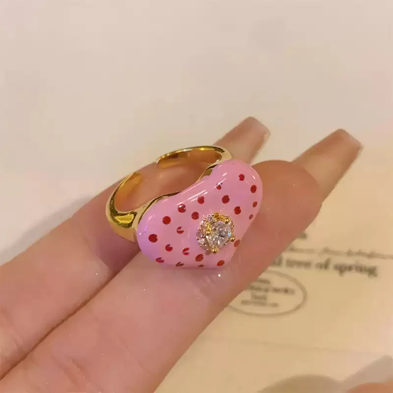 Y2K Handmade Star Love Stacking Ring Set - Image 4