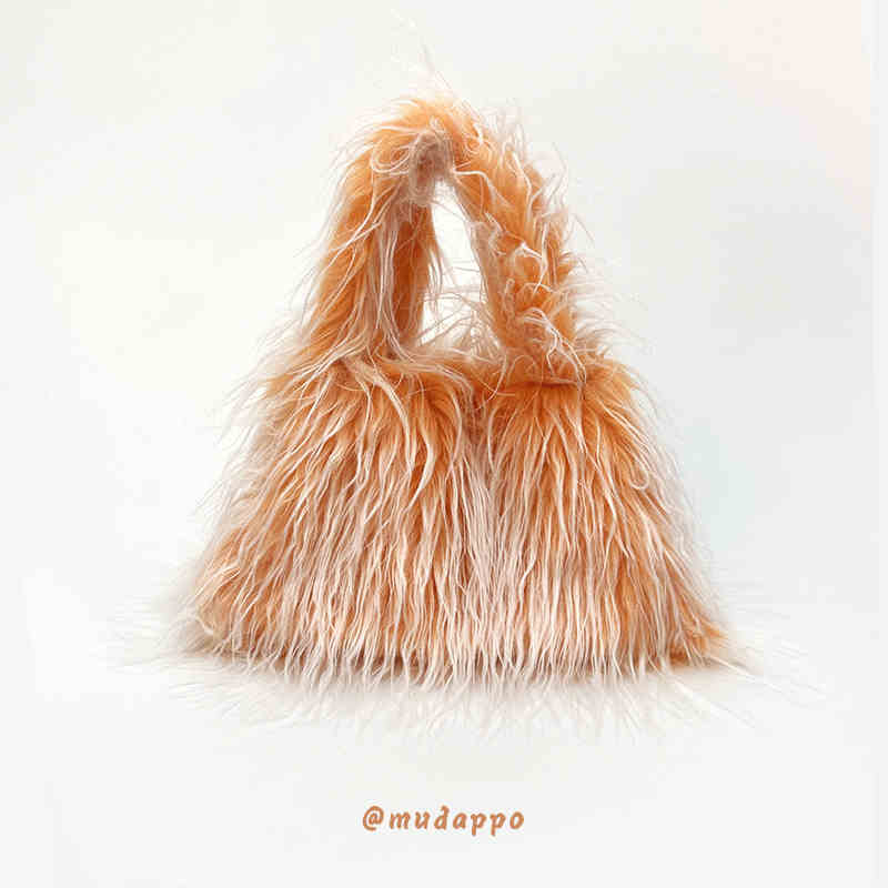 Y2K Harajuku Fuzzy Bag - Image 3