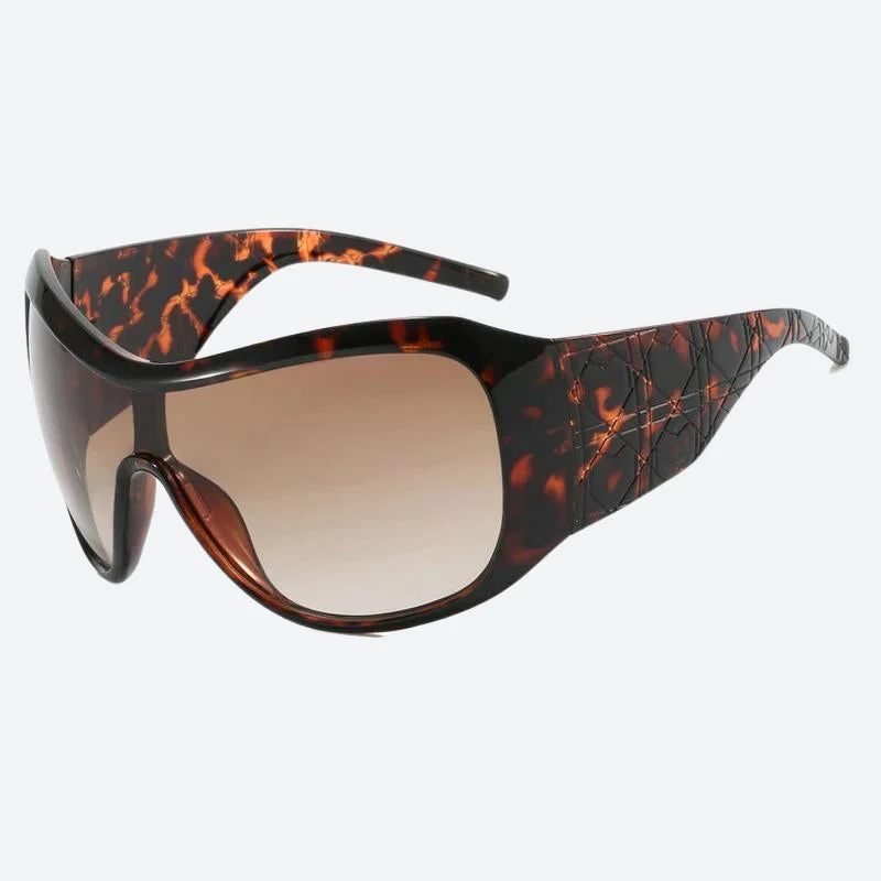 Y2K Oversized Shield Sunglasses - Image 4