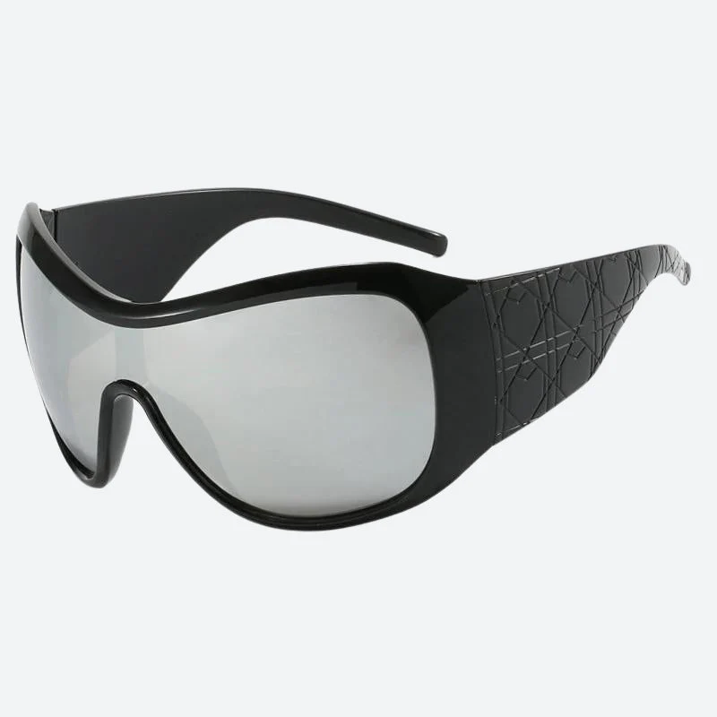 Y2K Oversized Shield Sunglasses - Image 7