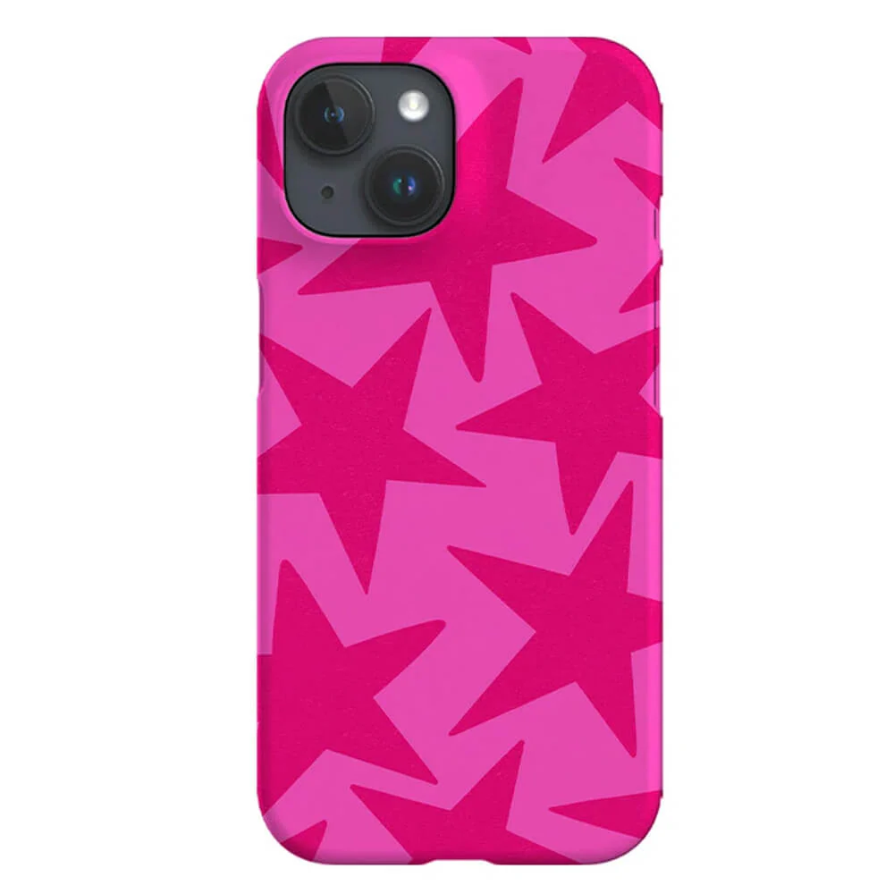 Y2K Pink Stars iPhone Case - Image 2