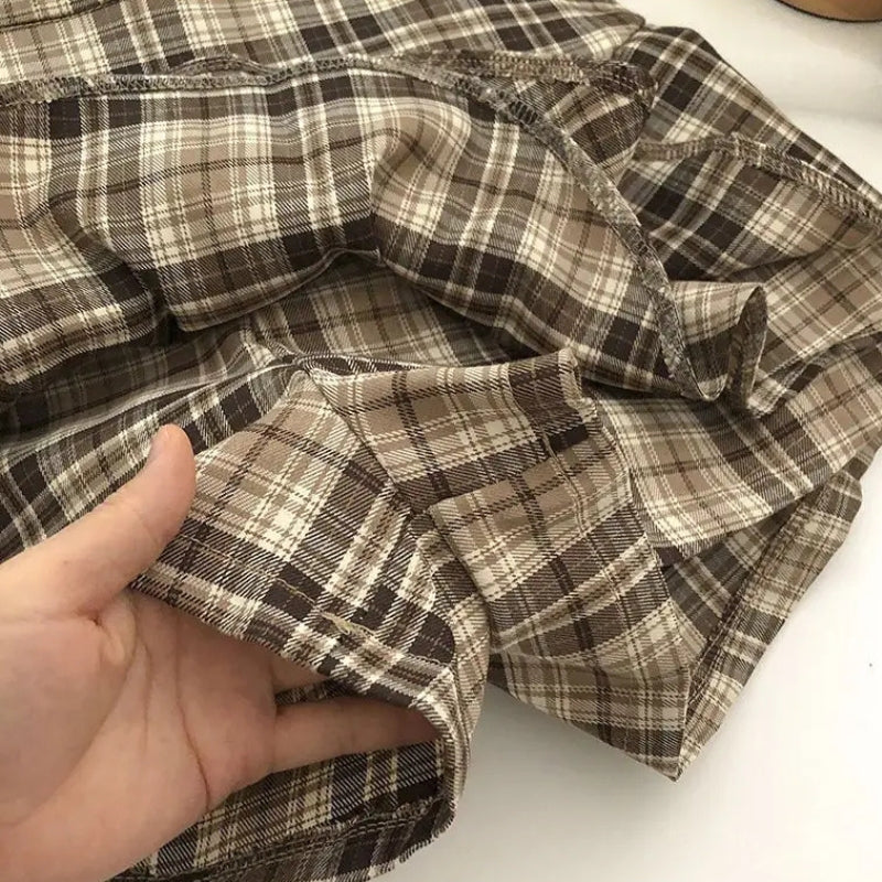 Y2K Plaid Mini Skort - Image 8
