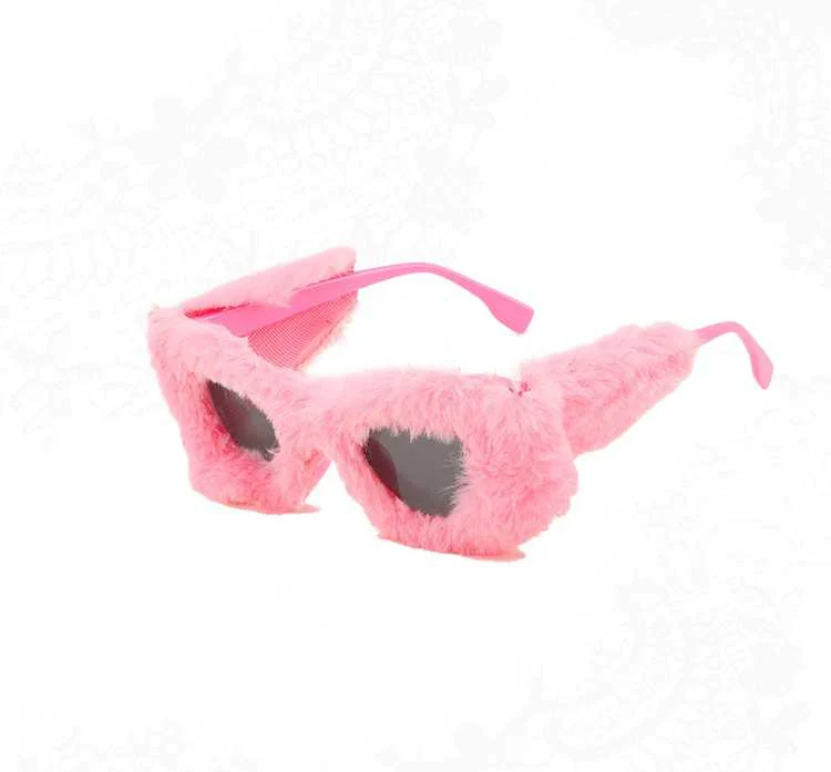 Y2K Plush Sunglasses - Image 2