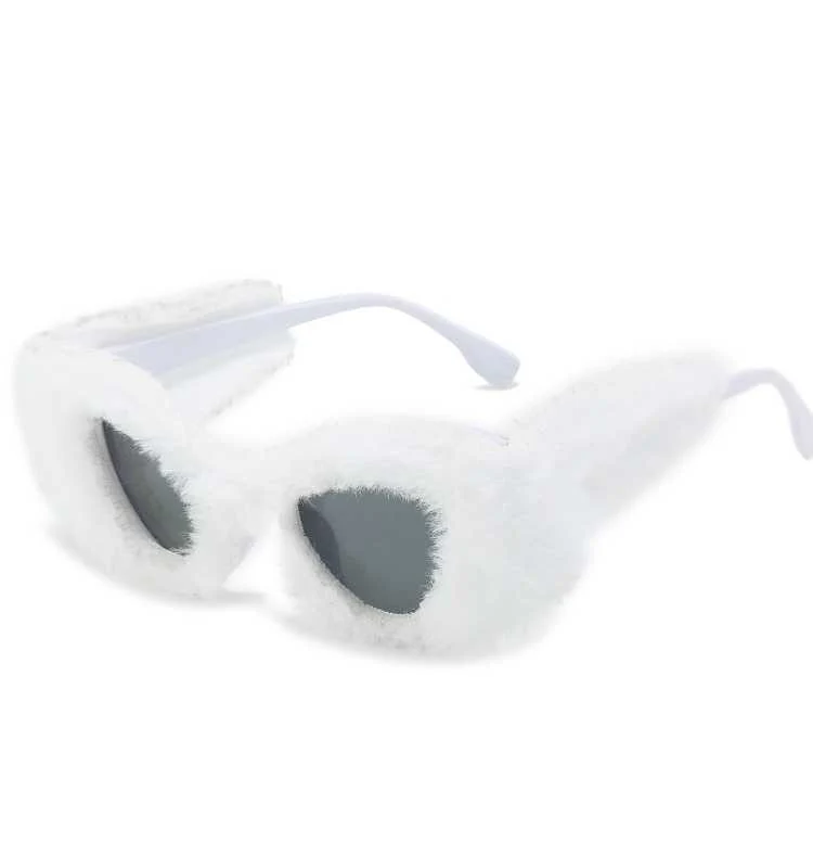 Y2K Plush Sunglasses - Image 4