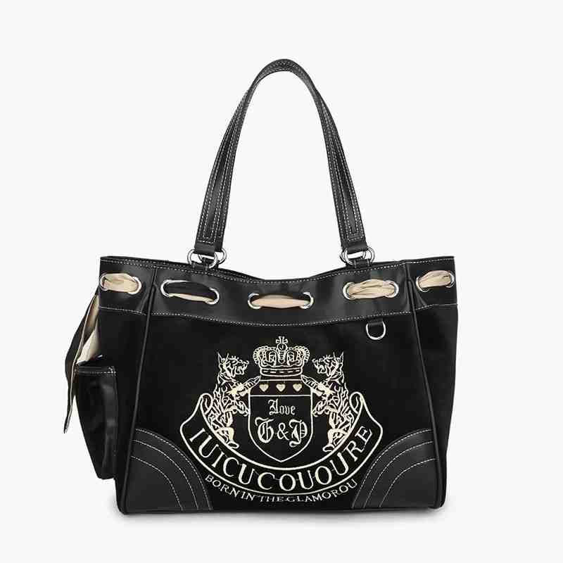 Y2K Plush Velvet Preppy Tote Bag - Image 6