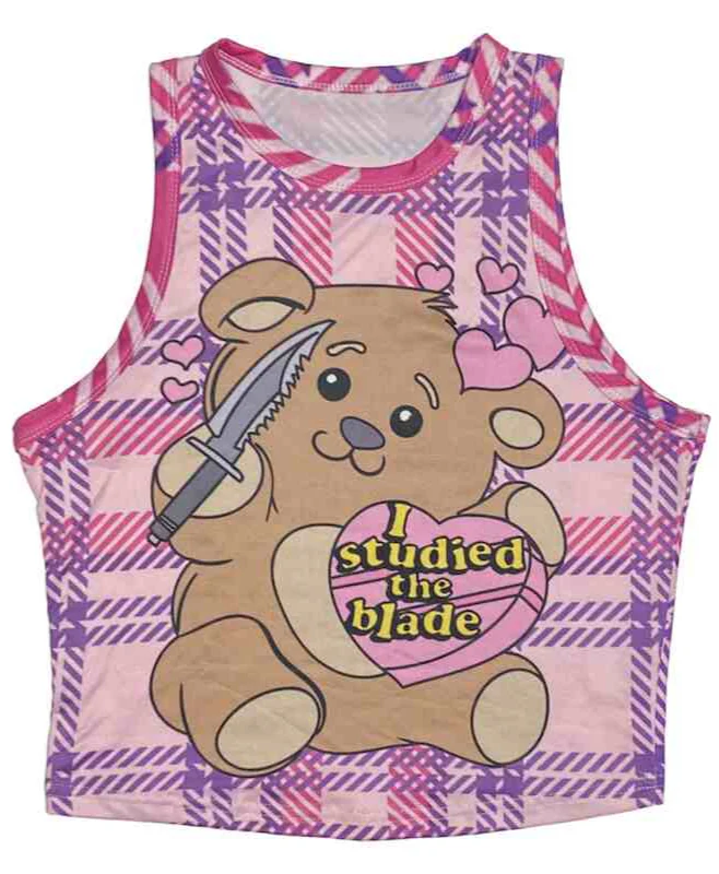 Y2K Retro Elastic Vest - Image 4