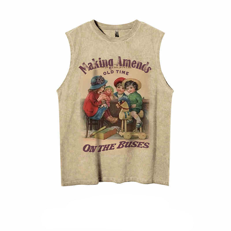 Y2K Retro Vintage Distressed Sleeveless Top - Image 10