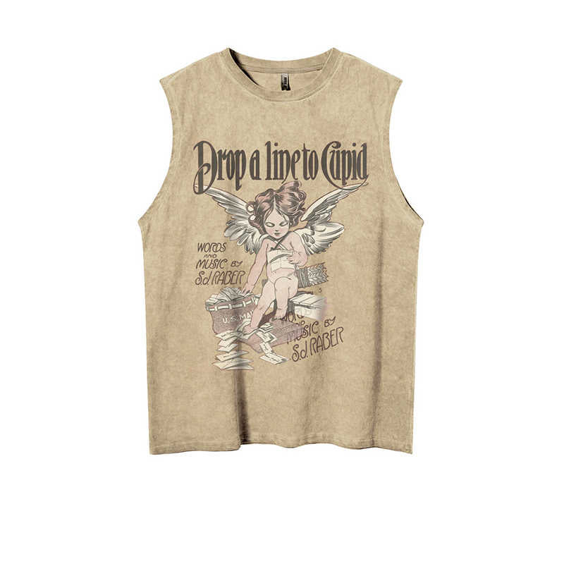 Y2K Retro Vintage Distressed Sleeveless Top - Image 3